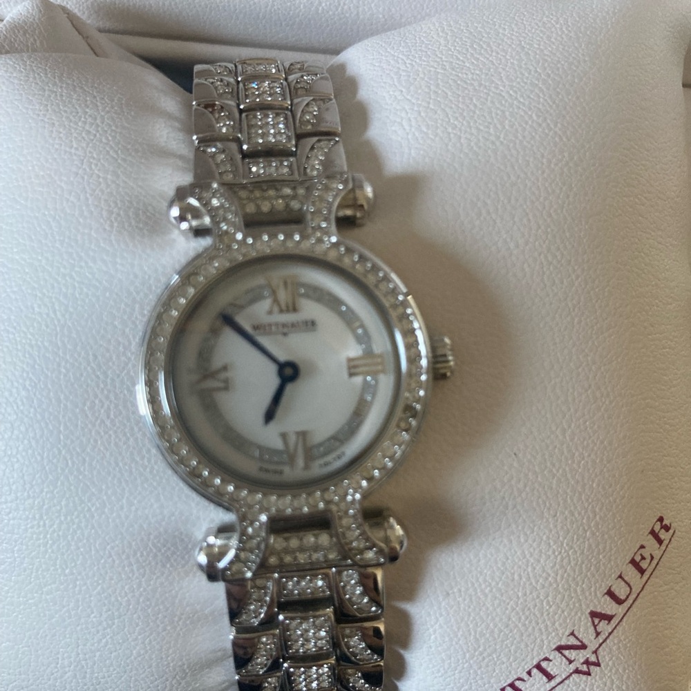 Wittnauer Watch with Crystal Accents
